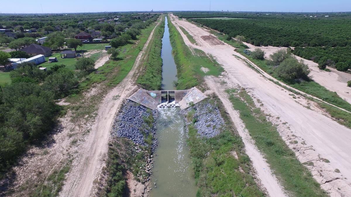 North Main Drain Weir 3